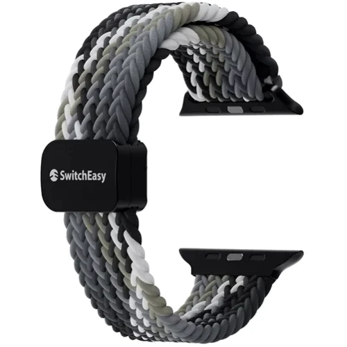 Switcheasy Candy Braided Nylon Watch Loop Black/Gray (SAW459237BY24) для Apple Watch 42/44/45/46/49mm: Виробник SwitchEasy