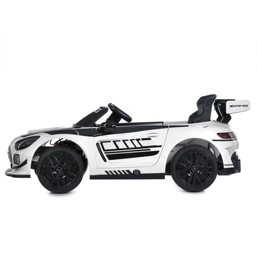Дитячий електромобіль Bambi Mercedes-Benz AMG GT3 білий (M 5112EBLR-1)