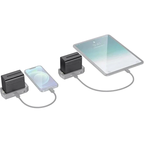 Зарядное устройство SmallRig + 2 аккумулятора NP-F970 (3823)