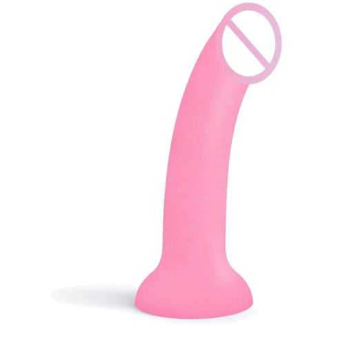 Фалоімітатор з блискітками Love To Love DILDOLLS - GLITZY ультрам'який: Призначення Вагінальні