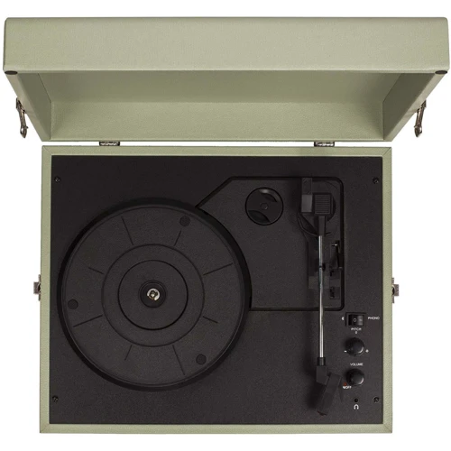 Виниловый проигрыватель Crosley Voyager (Sage): Автоматика Автостоп