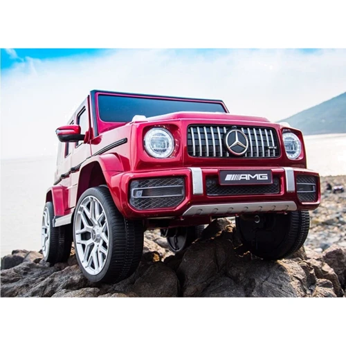 Электромобиль Kidsauto Mercedes-Benz G63 AMG 2020 красный лак (S306red): Материал колес EVA
