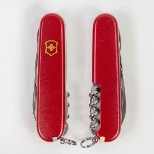 Мультитул Victorinox CLIMBER MAT красный матовый лак с желт. лого (Vx13703_M0008p) фото 6