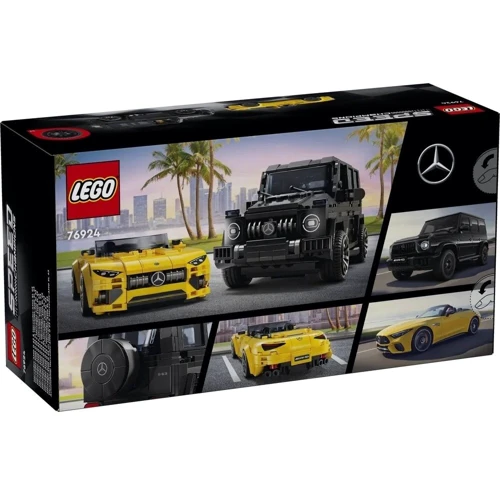 Конструктор LEGO Speed ​​Champions Mercedes-AMG G 63 та Mercedes-AMG SL 63 808 деталей (76924) фото 10