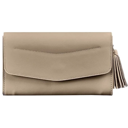 Женский клатч BlankNote Элис бежевый (BN-BAG-7-light-beige)