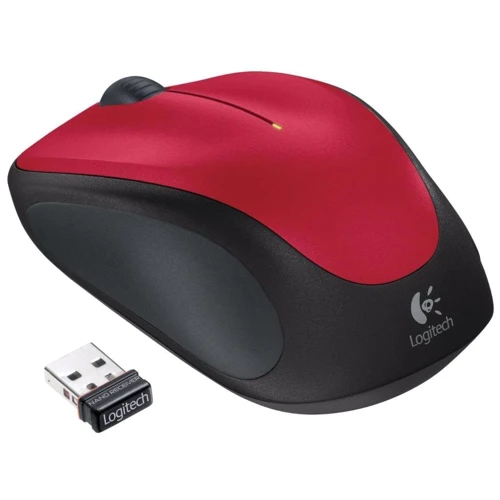 Мышь Logitech M235 Red (910-002496): Тип сенсора оптический