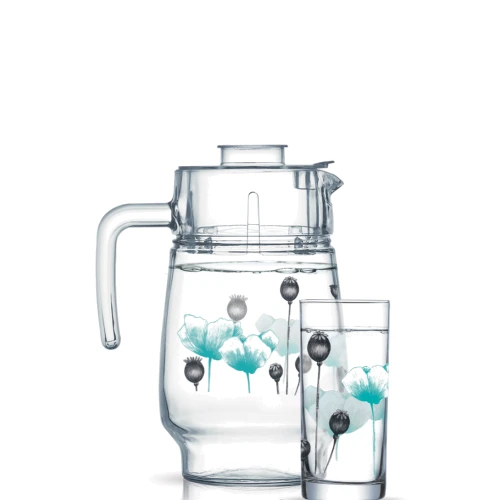 Набор для напитков Luminarc Angelique Turquoise 7 пр. (P6286)
