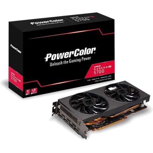 Видеокарта PowerColor Radeon RX 5700 Standard Version 8GB (AXRX 5700 8GB D6-3DH/OC)