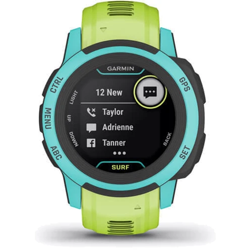 Смарт-часы Garmin Instinct 2S Surf Edition Waikiki (010-02563-02): Материал ремешка силикон