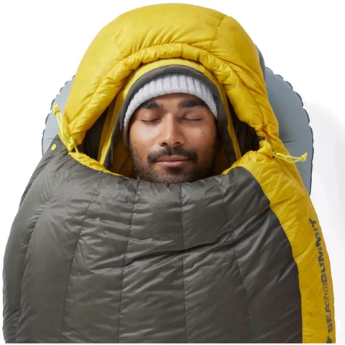 Спальный мешок Sea to Summit Spark -9C/15F Double Beluga Black (STS ASL041072-220107): Тип кокон