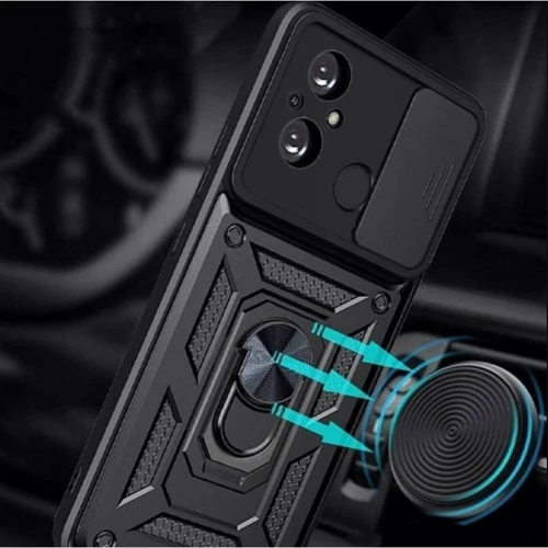 Чохол для телефона Mobile Case Camshield Serge Ring Red для Xiaomi Redmi 12C: Сумісність Xiaomi Redmi 12C