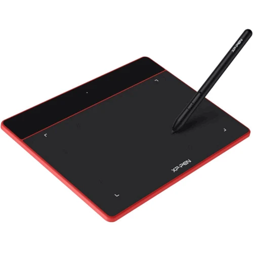Графічний планшет XP-Pen Deco Fun L Red: Multitouch Нет