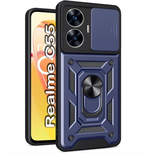 Чохол для телефона BeCover Military Blue для Realme C55 (709174): Сумісність Realme C55