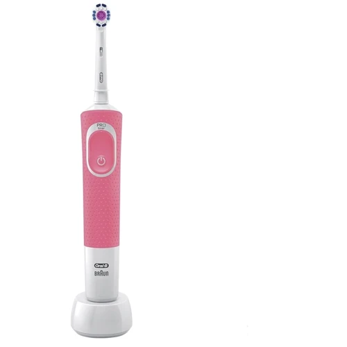 Зубная щетка Braun Oral-B Vitality D100.413.1 PRO 3D White Pink: Назначение взрослая