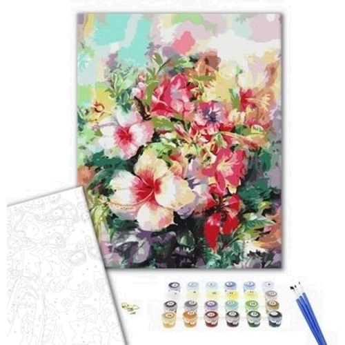 Картина за номерами Brushme Фантазійні квіти 40x50 см (BS52516): Виробник Brushme