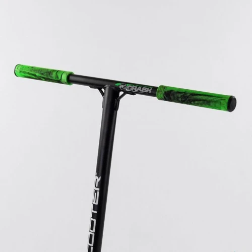 Самокат трюковый Best Scooter CRASH черно-зеленый (41747): Максимальная допустимая нагрузка, кг 100