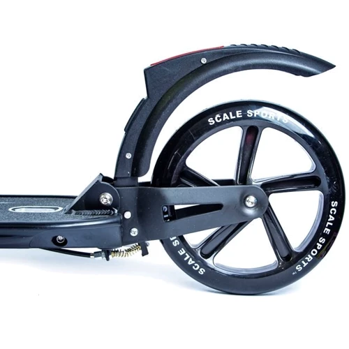 Двухколесный самокат Scale Sports. D-Max-9. Black (складной): Тип тормоза ручной