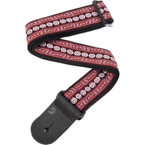Гитарный ремень D'addario 50A13 Nylon Woven Guitar Strap (Henna)
