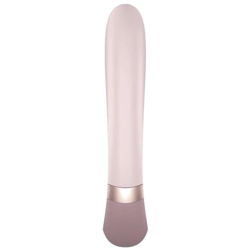 Смарт вібратор кролик із підігрівом Satisfyer Heat Wave Mauve