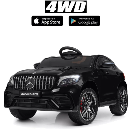 Дитячий електромобіль Bambi Mercedes 4WD Black (M 4140EBLRS-2): Вага, кг 19.5