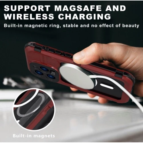 Чехол для iPhone Shellbox M Waterproof Case Red/Black for iPhone 14 фото 7
