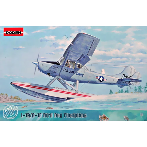 Модель Roden Літак Cessna L-19/O-1 Bird Dog Floatplane (RN629)