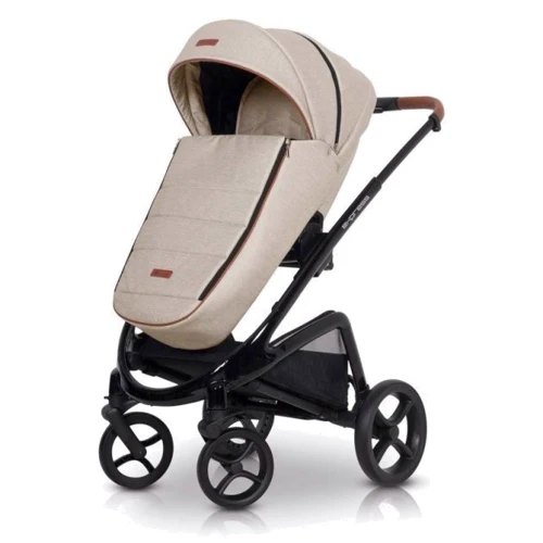 Универсальная коляска 2 в 1 Euro-Cart Express 9023-ECE-07, latte, бежевый: Количество блоков 2