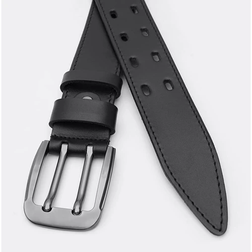 Мужской ремень Borsa Leather черная (V1125FX25-black): Пол Мужской