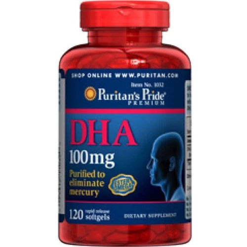 Puritan's Pride DHA 100 mg 120 caps