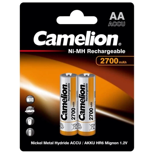 Camelion AA 2700 mAh Ni-MH * 2 R6-2BL (NH-AA2700BP2)