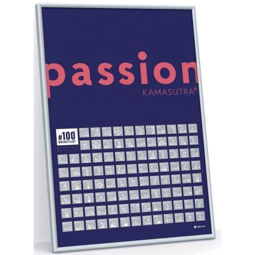 Скретч постер 1DEA.me 100Bucketlist KAMASUTRA passion (100KAM)