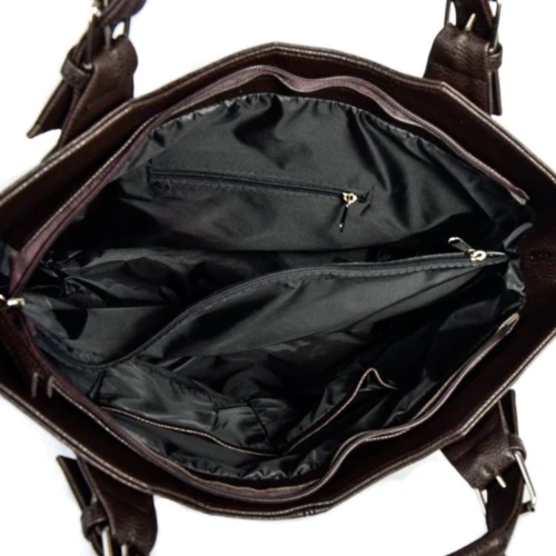 Женская сумка тоут Monsen коричневая (KML10М51-40-brown): Тип Сумки