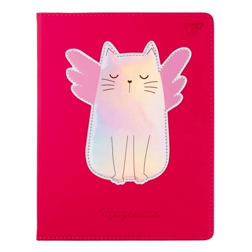 Щоденник шкільний YES PU твердий "Cat. Angelcat" (911401)