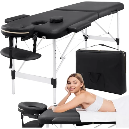 Массажный стол 4FIZJO Massage Table Alu W60 Black (TABLEW60BLACK)
