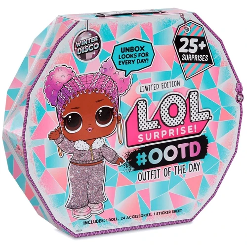 Игровой набор с эксклюзивной куклой L.O.L. SURPRISE! серии "Winter Disco" - ЗИМНИЙ ЛУК (с аксессуарами) фото 3