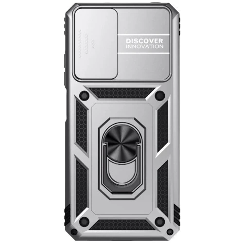 Чохол для телефона BeCover Military Silver для Motorola Moto G32 (708181): Матеріал TPU (термополиуретан) и пластик