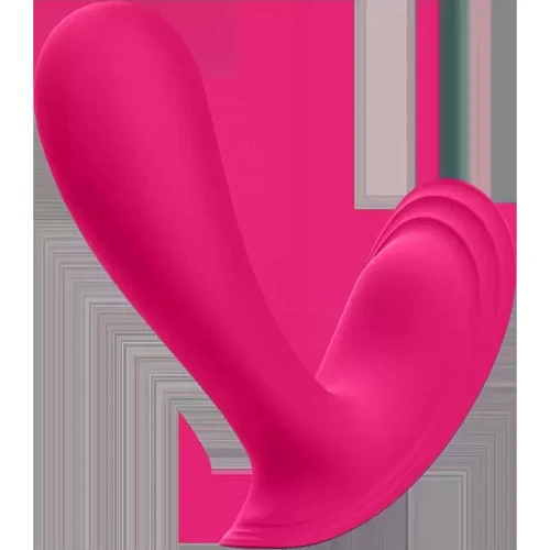 Вибратор с двумя моторами для точки G Satisfyer Top Secret (розовый)