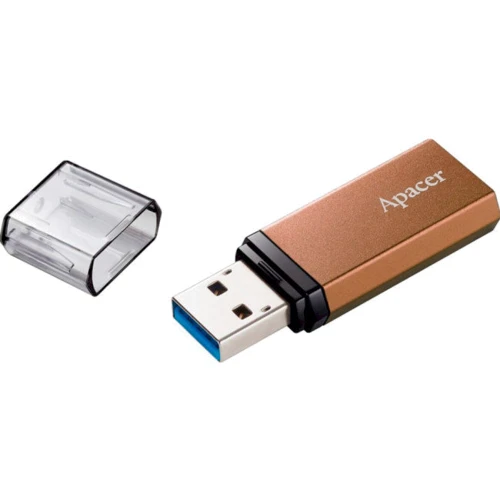 USB-флешка Apacer AH25C 128GB USB 3.2 Bronze (AP128GAH25CJ-1): Объем памяти 128 GB