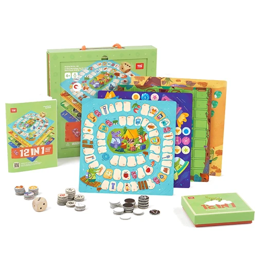 Настольная игра TOI 12 в 1 Класcика (2041022)