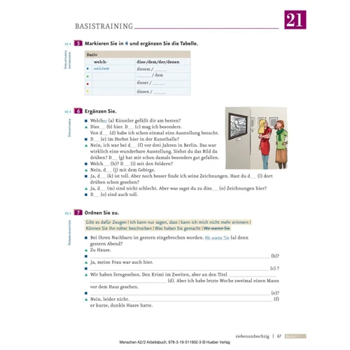 Menschen A2.2: Arbeitsbuch mit Audio-CD: Производитель Hueber