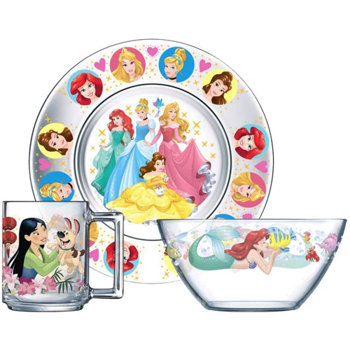 

Набор детской посуды ОСЗ Disney Принцессы Дисней 3 пр. (18с2055 ДЗ Принцессы)