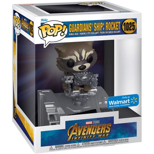 Игровая фигурка Funko, серии Стражи Галактики - Ракета на корабле (63211): Пол Унисекс