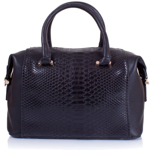 Женская сумка саквояж Amelie Galanti черная (A981067-1-black): Застежка Молния