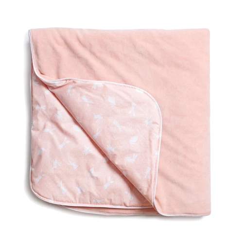 

Плед Twins Happy 90х90 см пудровый (1433-TH-24)