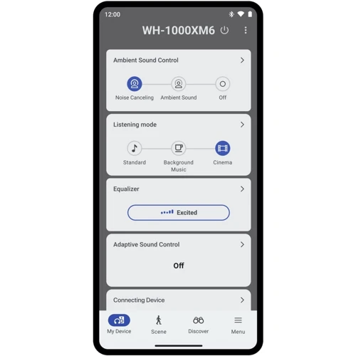 Наушники Sony WH-1000XM6 Black