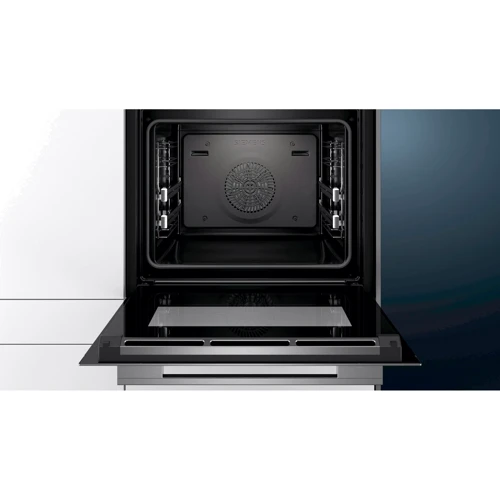 Духовой шкаф электрический Siemens HB634GHS1: Объем, л 71