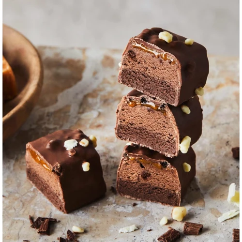 Протеиновые батончики MyProtein Layered Bar 12x60g Triple Chocolate Fudge: Вес 720