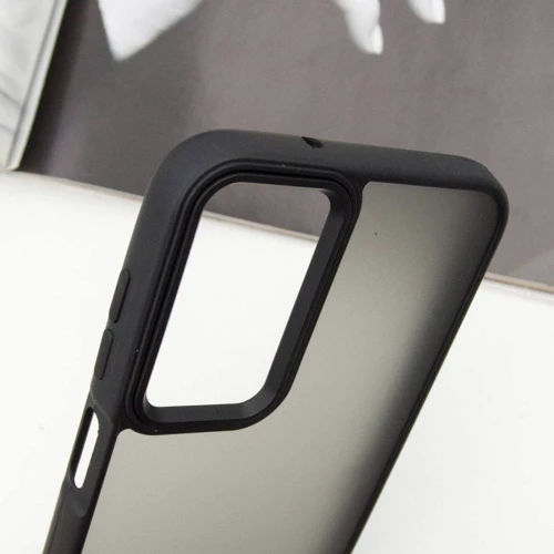 Чехол для телефонов Epik TPU+PC Lyon Frosted Case Black for Samsung M336 Galaxy M33 5G: Материал TPU (термополиуретан) и поликарбонат