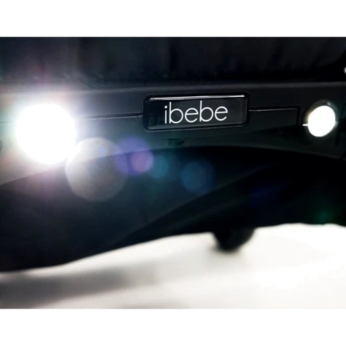 Прогулочная коляска Ibebe i-stop Mini 01, черный (ib-mi-01): Возможность установки люльки нет