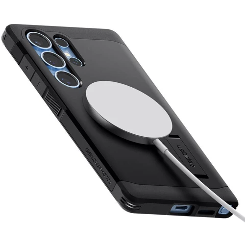 Чехол для телефонов Spigen Tough Armor MagFit Black (ACS08964) for Samsung S938 Galaxy S25 Ultra фото 7